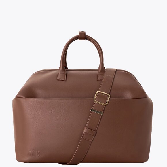 BEIS Handbags - BEIS Essential Weekender Bag in Maple plus bonus Passport and Luggage Tag set